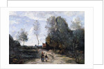 The Road by Jean Baptiste Camille Corot