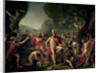 Leonidas at Thermopylae, 480 BC, 1814 by Jacques Louis David
