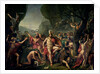 Leonidas at Thermopylae, 480 BC, 1814 by Jacques Louis David
