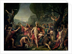 Leonidas at Thermopylae, 480 BC, 1814 by Jacques Louis David