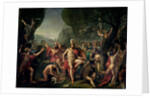 Leonidas at Thermopylae, 480 BC, 1814 by Jacques Louis David