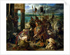 Entry of the Crusaders in Constantinople, 1840 (oil on canvas by Ferdinand Victor Eugene Delacroix