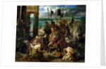Entry of the Crusaders in Constantinople, 1840 (oil on canvas by Ferdinand Victor Eugene Delacroix
