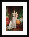 Marie Louise and the King of Rome by Francois Pascal Simon Baron Gerard