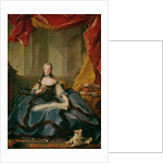 Madame Adelaide de France in Court Dress, 1758 by Jean-Marc Nattier