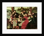 The Concert after the Meal by Ambrosius Benson