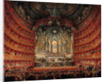 Concert given by Cardinal de La Rochefoucauld at the Argentina Theatre in Rome by Giovanni Paolo Pannini or Panini
