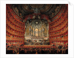 Concert given by Cardinal de La Rochefoucauld at the Argentina Theatre in Rome by Giovanni Paolo Pannini or Panini