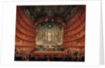 Concert given by Cardinal de La Rochefoucauld at the Argentina Theatre in Rome by Giovanni Paolo Pannini or Panini