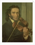 Portrait of Niccolo Paganini by Italian School