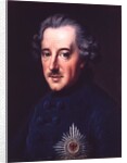 Frederick II the Great by Johann Georg Ziesenis