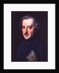 Frederick II the Great by Johann Georg Ziesenis