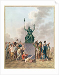 Liberty, 10th November 1793 by French School