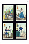 Selection of playing cards relating to the 1830 Revolution, 1831 by French School