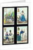 Selection of playing cards relating to the 1830 Revolution, 1831 by French School