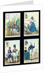 Selection of playing cards relating to the 1830 Revolution, 1831 by French School
