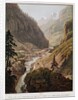 View of the New Simplon Pass, 1811 by Mathias Gabriel Lory