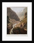 View of the New Simplon Pass, 1811 by Mathias Gabriel Lory