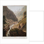 View of the New Simplon Pass, 1811 by Mathias Gabriel Lory