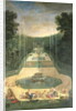 The Groves of Versailles. View of the Three Fountains with Venus and Cherubs Practising with Bows and Arrows, 1688 by Jean the Younger Cotelle