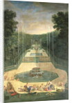 The Groves of Versailles. View of the Three Fountains with Venus and Cherubs Practising with Bows and Arrows, 1688 by Jean the Younger Cotelle