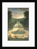 The Groves of Versailles. View of the Three Fountains with Venus and Cherubs Practising with Bows and Arrows, 1688 by Jean the Younger Cotelle