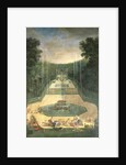 The Groves of Versailles. View of the Three Fountains with Venus and Cherubs Practising with Bows and Arrows, 1688 by Jean the Younger Cotelle