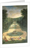 The Groves of Versailles. View of the Three Fountains with Venus and Cherubs Practising with Bows and Arrows, 1688 by Jean the Younger Cotelle