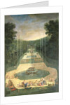 The Groves of Versailles. View of the Three Fountains with Venus and Cherubs Practising with Bows and Arrows, 1688 by Jean the Younger Cotelle