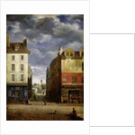 A Street in Old Paris by French School