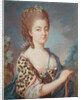 Madame Dupin de Francueil nee Marie Aurore de Saxe by French School