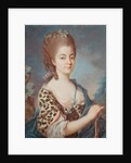 Madame Dupin de Francueil nee Marie Aurore de Saxe by French School