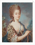 Madame Dupin de Francueil nee Marie Aurore de Saxe by French School