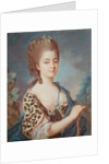 Madame Dupin de Francueil nee Marie Aurore de Saxe by French School