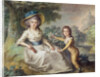 Marie Dupin de Francueil and her Son, Maurice by French School