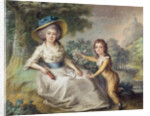 Marie Dupin de Francueil and her Son, Maurice by French School