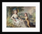 Marie Dupin de Francueil and her Son, Maurice by French School