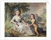 Marie Dupin de Francueil and her Son, Maurice by French School