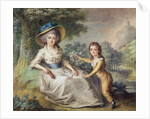 Marie Dupin de Francueil and her Son, Maurice by French School