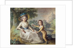 Marie Dupin de Francueil and her Son, Maurice by French School