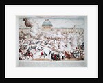 Attack on the Tuileries, 10th August 1792 by French School