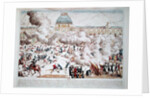 Attack on the Tuileries, 10th August 1792 by French School