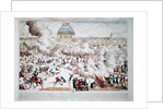 Attack on the Tuileries, 10th August 1792 by French School