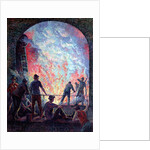 The Steel Works, 1895 by Maximilien Luce