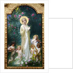 The Virgin in Paradise by Antoine Auguste Ernest Herbert or Hebert