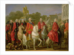 Inauguration of the Place Louis XV, 20th June 1763 by Joseph-Marie the Elder Vien