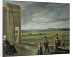 Landscape with Peasants, c.1640 by Louis Le Nain