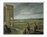 Landscape with Peasants, c.1640 by Louis Le Nain