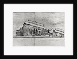Study of the frieze from the west pediment of the Parthenon by Jacques Carrey