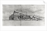 Study of the frieze from the west pediment of the Parthenon by Jacques Carrey